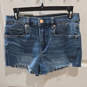 Blank NYC Dark Blue Jean Shorts
